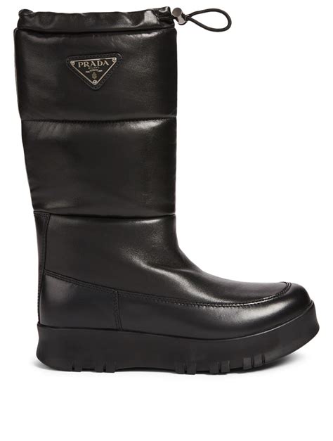 prada puffer boots|prada boots saks.